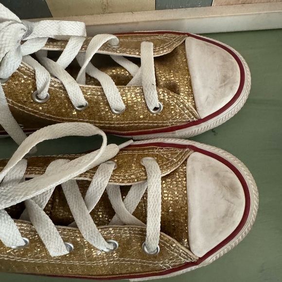 Converse Gold Girls size 1 - Picture 6 of 10